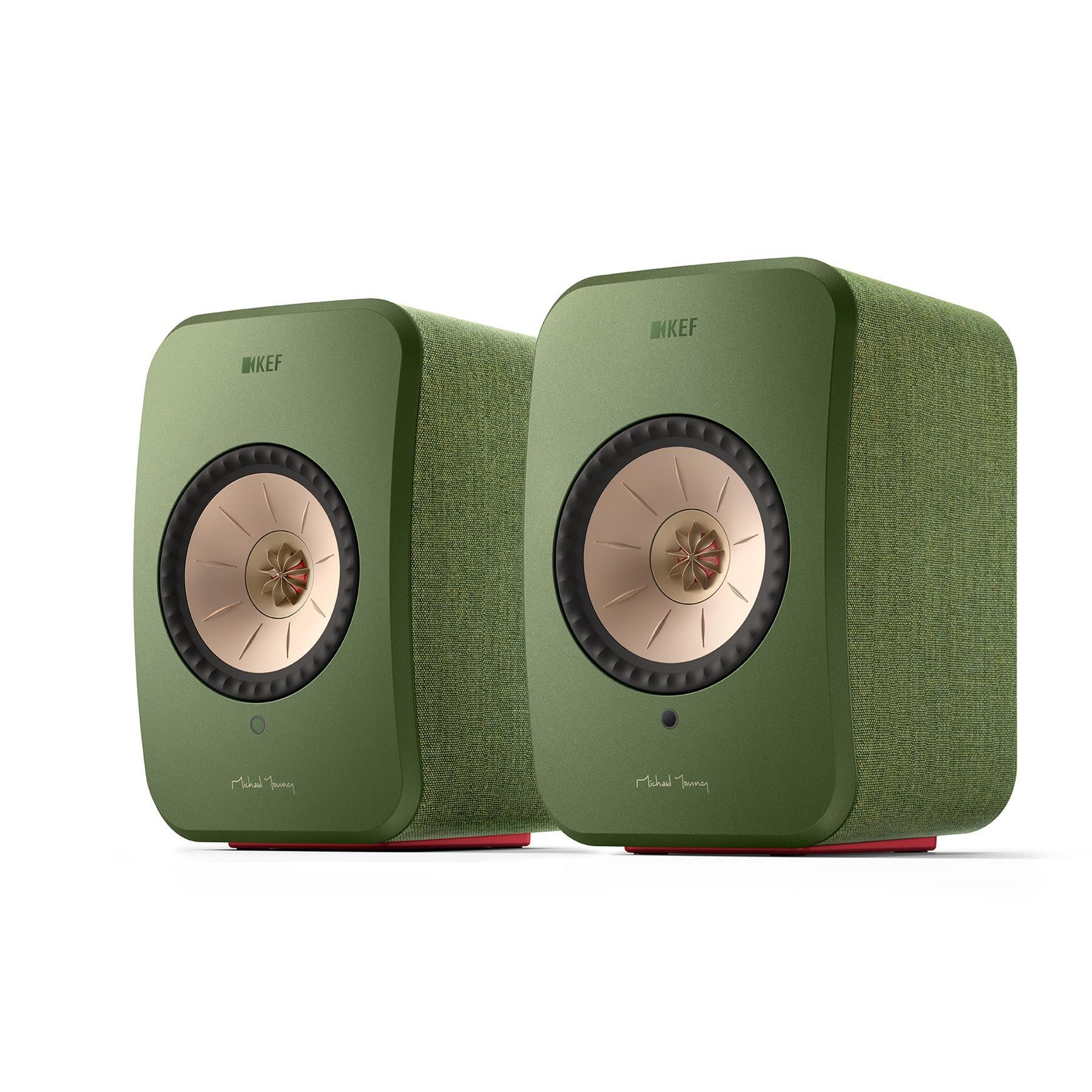 KEF LSX II Wireless HiFi Speakers - Premium Bluetooth Bookshelf Speakers with High Resolution Audio for Home Theater & Music Listening