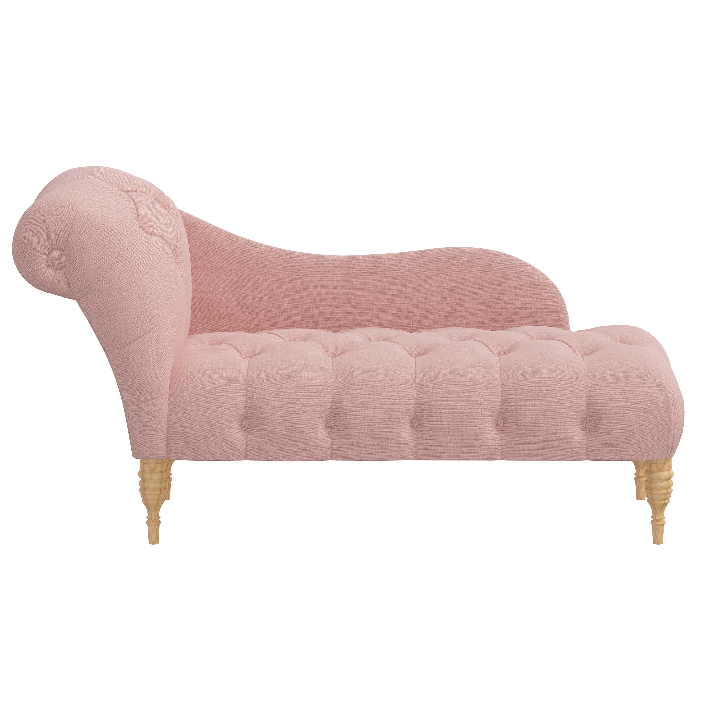 Rowen Chaise Lounge Chair - Modern Accent Furniture for Living Room, Bedroom & Patio - Stylish Upholstered Seating with Wooden Legs - Perfect for Relaxing, Reading & Decorating Your Home