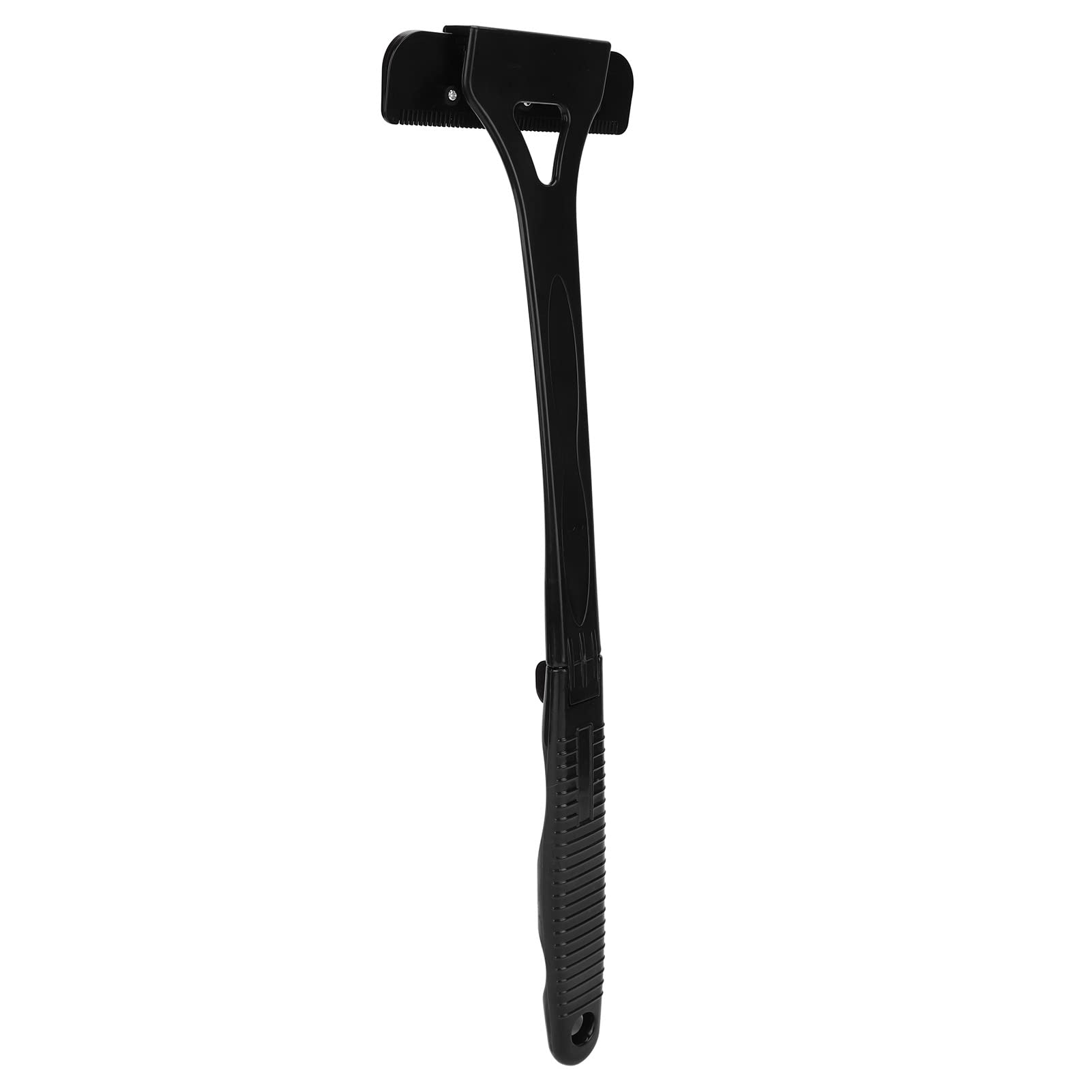 **Painless Back Shaver with Wide Blade - Extra Long Handle for Easy Reach & Storage - Ideal for Quick Shaving in Shower or Toilet**