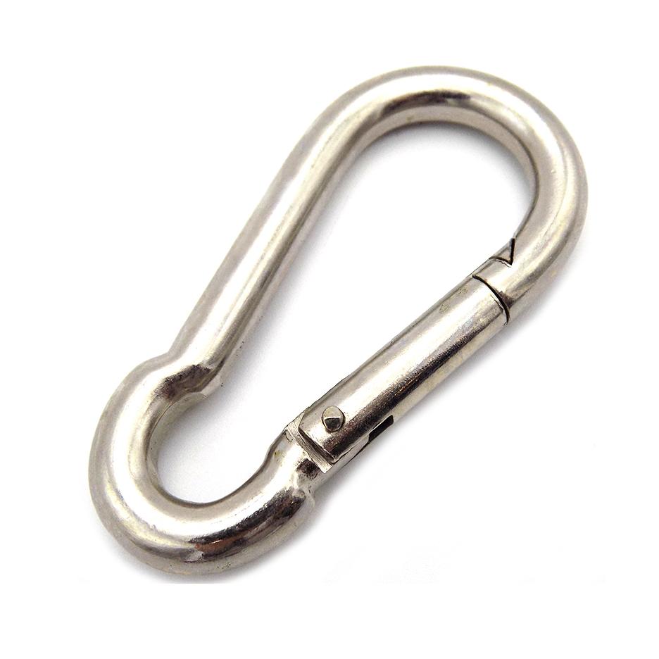 Al Fresco Snap Hook M10 - Heavy Duty Stainless Steel Carabiner for Outdoor Gear, Hiking, Camping & Backpacking