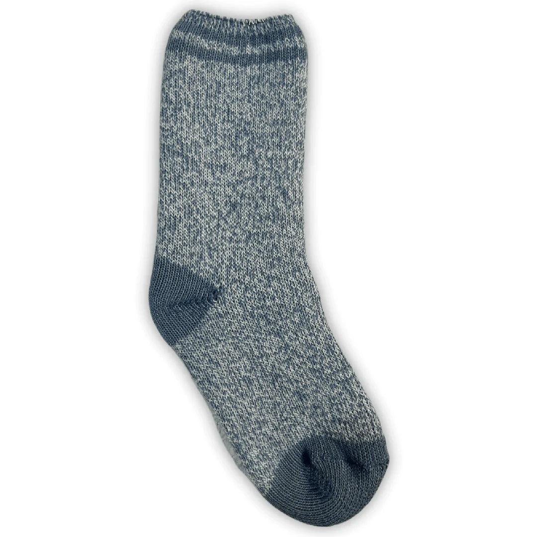 **Kids' Brushed Thermal Socks - Single Pair for Shoe Size 11-3 | Warm Winter Socks for Boys & Girls - Perfect for School, Outdoor Play & Cold Weather**