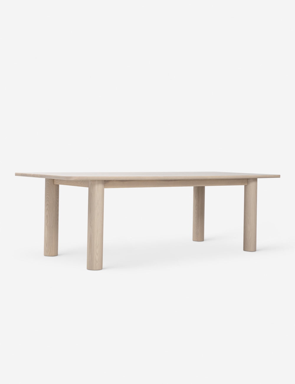 Sun at Six Arc Dining Table - Modern Solid Wood Dining Table for Kitchen & Dining Room - Perfect for Family Gatherings & Dinner Parties