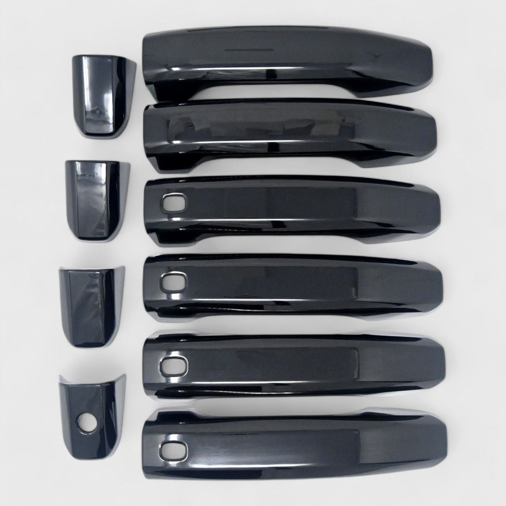 Gloss Black Chrome Delete Door Handle Covers for Cars - DH6310BLK | Upgrade Vehicle Appearance & Protection (Sedan, SUV, Truck)