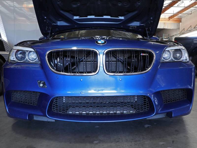 aFe Magnum FORCE Carbon Fiber Intake Scoops for BMW M5 F10 (2012-2014) V8 4.4L Twin-Turbo - Performance Air Intake System Upgrade for Enhanced Engine Power & Sound
