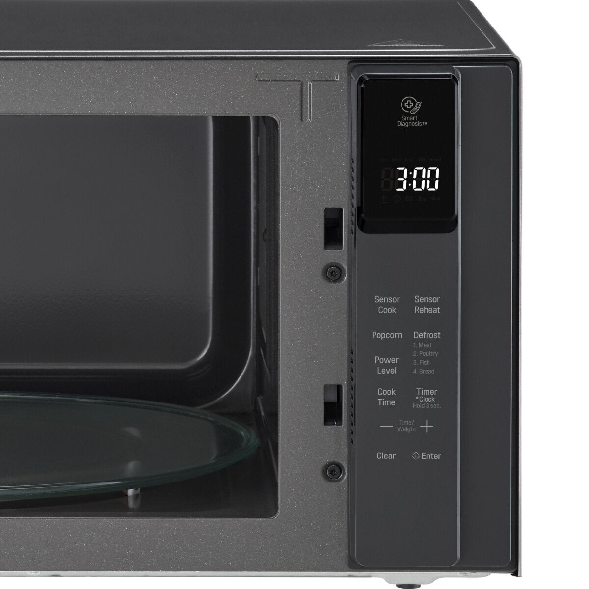 LG 42L NeoChef Smart Inverter Microwave Oven MS4296OMBB - Countertop Microwave with Precise Cooking for Home Kitchen & Office Use