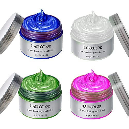 Blue White Green Pink