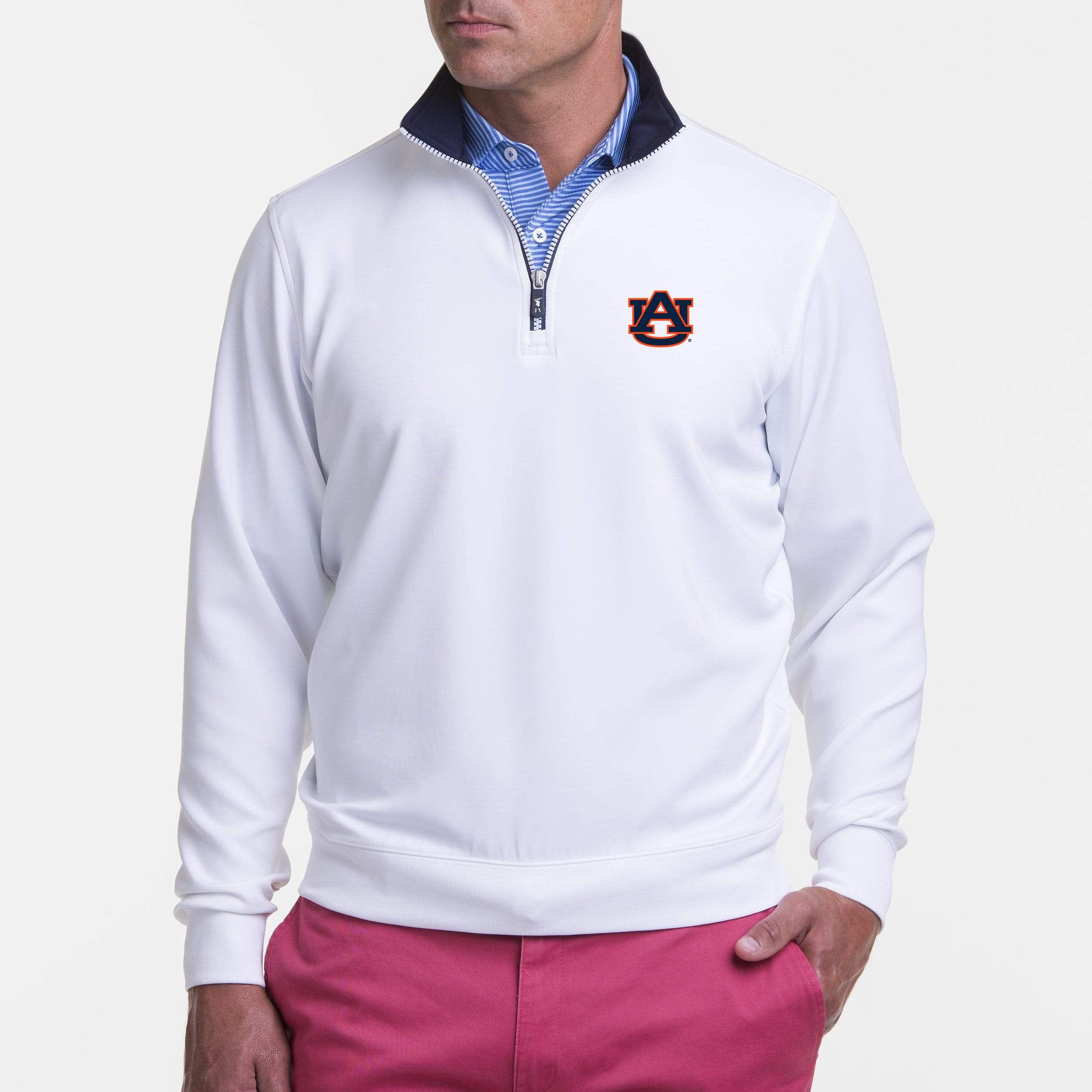 Auburn University Caves Quarter Zip Pullover Sweatshirt - Comfortable Fleece Lined Pullover for Men & Women - Perfect for Game Day, Campus Wear & Outdoor Activities