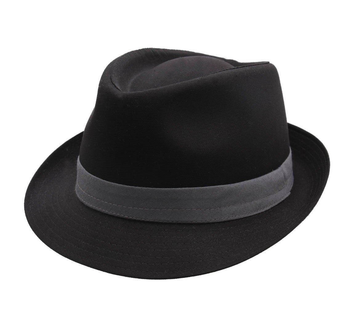 Vintage Trilby Hat for Men & Women - Classic Wool Felt Fedora with Brim - Perfect for Casual Outfits, Weddings, and Outdoor Events