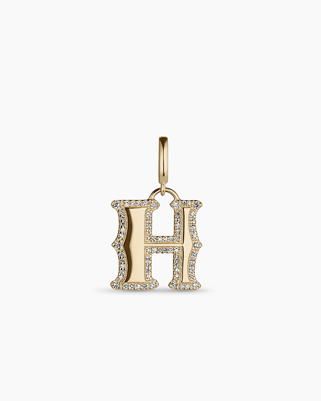 Diamond Era Alphabet Charm - Elegant Initial Pendant Necklace for Women, Personalized Jewelry Gift for Her, Perfect for Birthdays, Anniversaries & Special Occasions