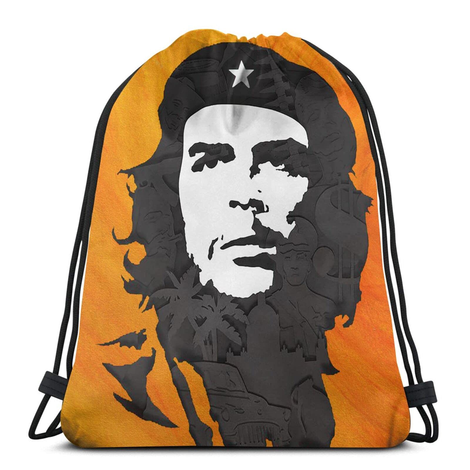 Che Guevara Unisex Backpack - Classic Fashion Drawstring Gym Bag for Sports, Travel & School | Lightweight Durable Backpack for Workouts, Hiking & Daily Use