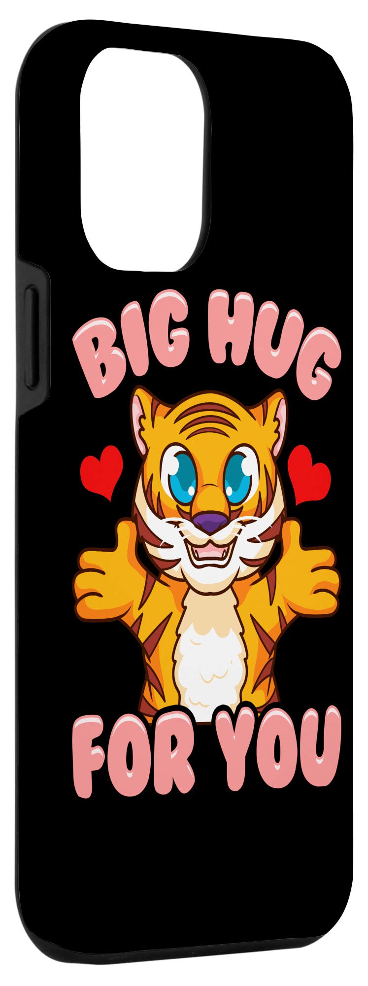 iPhone 12 Pro Max Cute & Funny Big Hug Baby Tiger Cub Phone Case - Perfect for Animal Lovers, Kids & Gift Giving