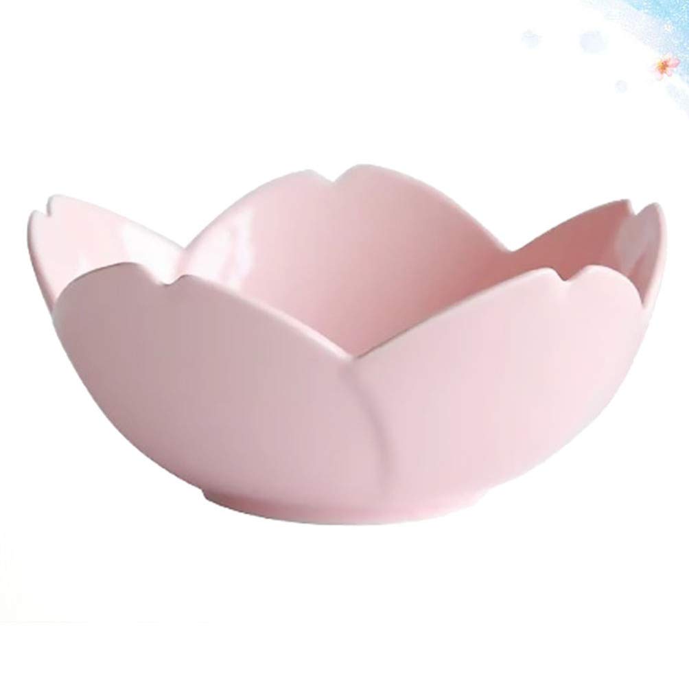 PRETYZOOM 6-Inch Ceramic Bowl Set - Pink Salad Bowl, Fruit Bowl, Mixing Bowl for Pasta, Dessert, Cereal & Snacks | Perfect for Kitchen, Dining, Party Serving & Home Decor