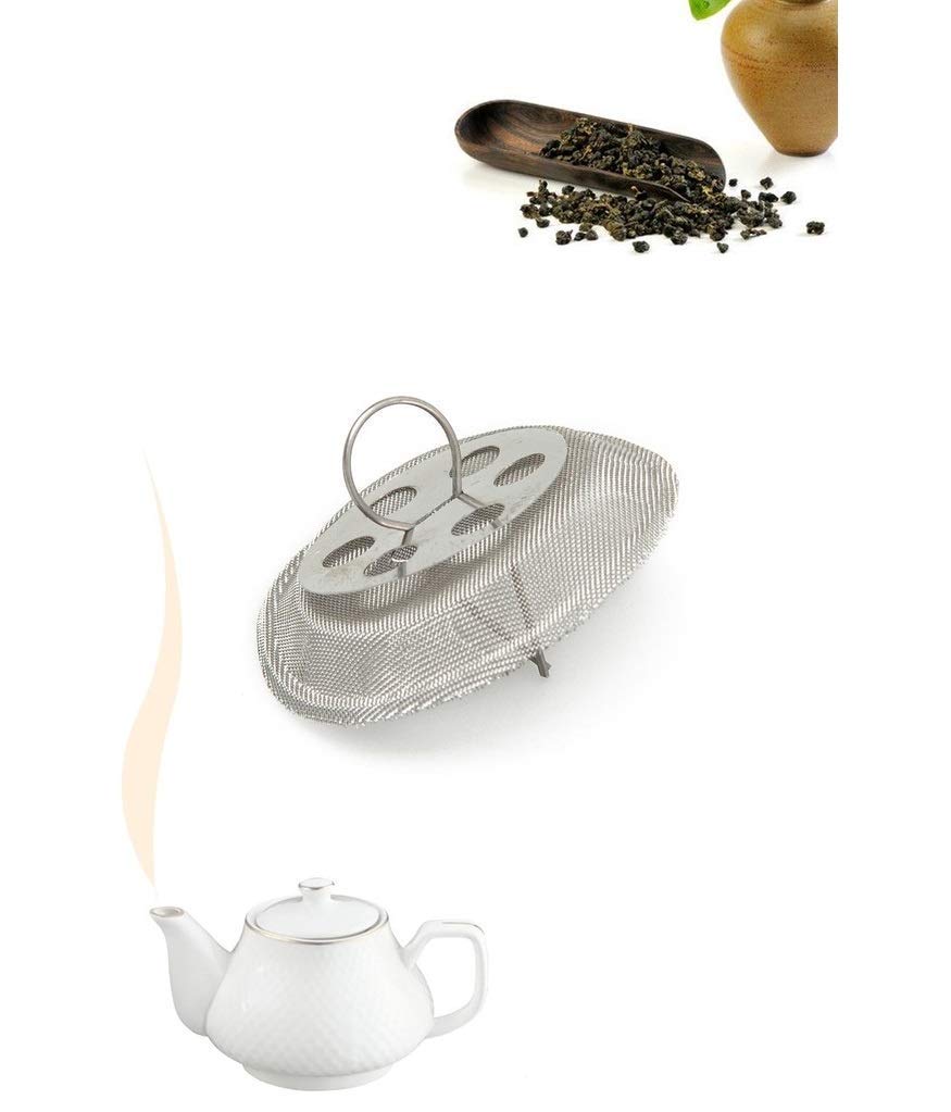 5-Pack Stainless Steel Round Tea Strainer for Teapot Spout - 1.53