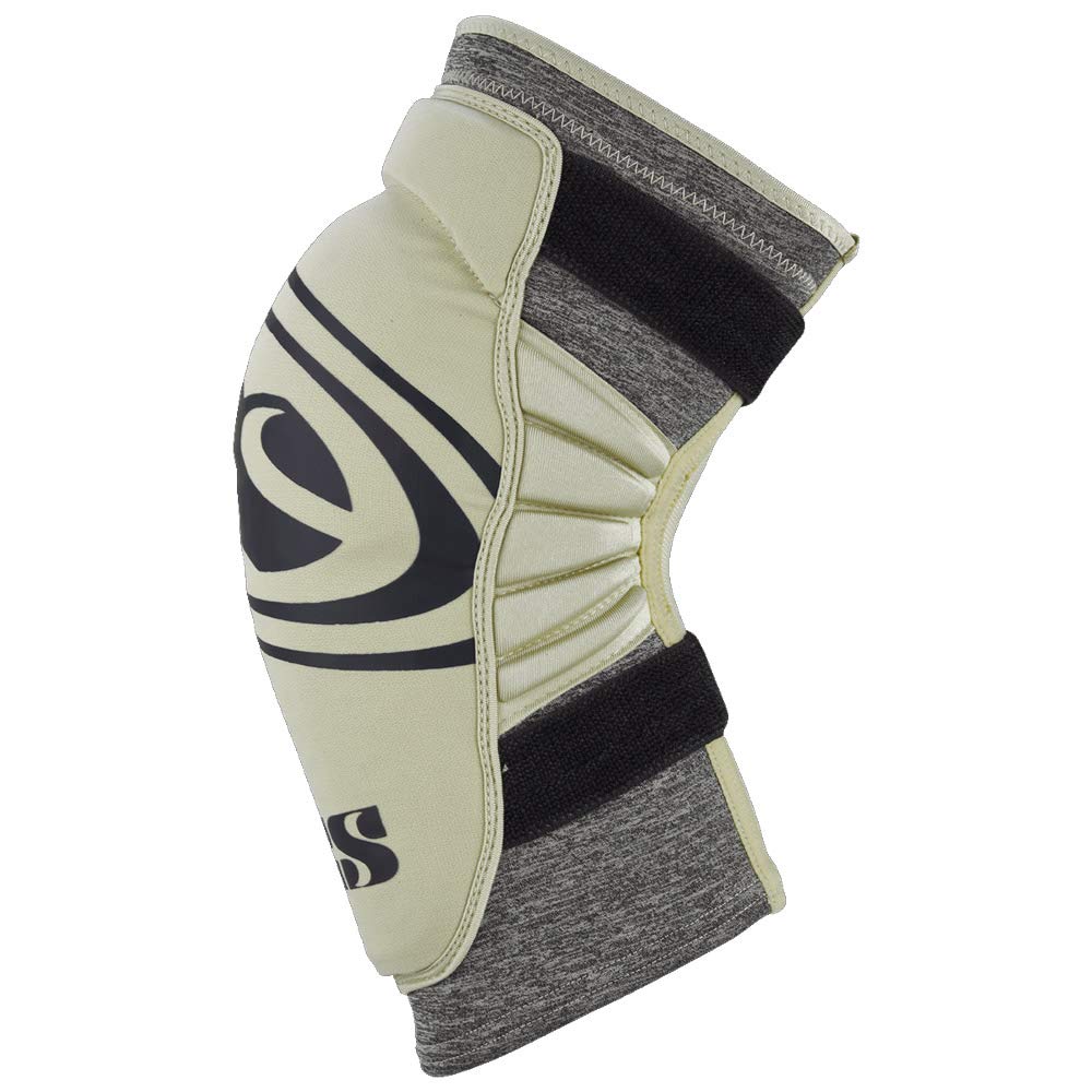 IXS Unisex EVO+ Breathable Moisture-Wicking Knee Pads (Camel, Large) - Knee Compression Sleeve Support for Men & Women, Padded Protective Knee Guards for Running, Cycling, Basketball, Workout & Sports Injury Prevention