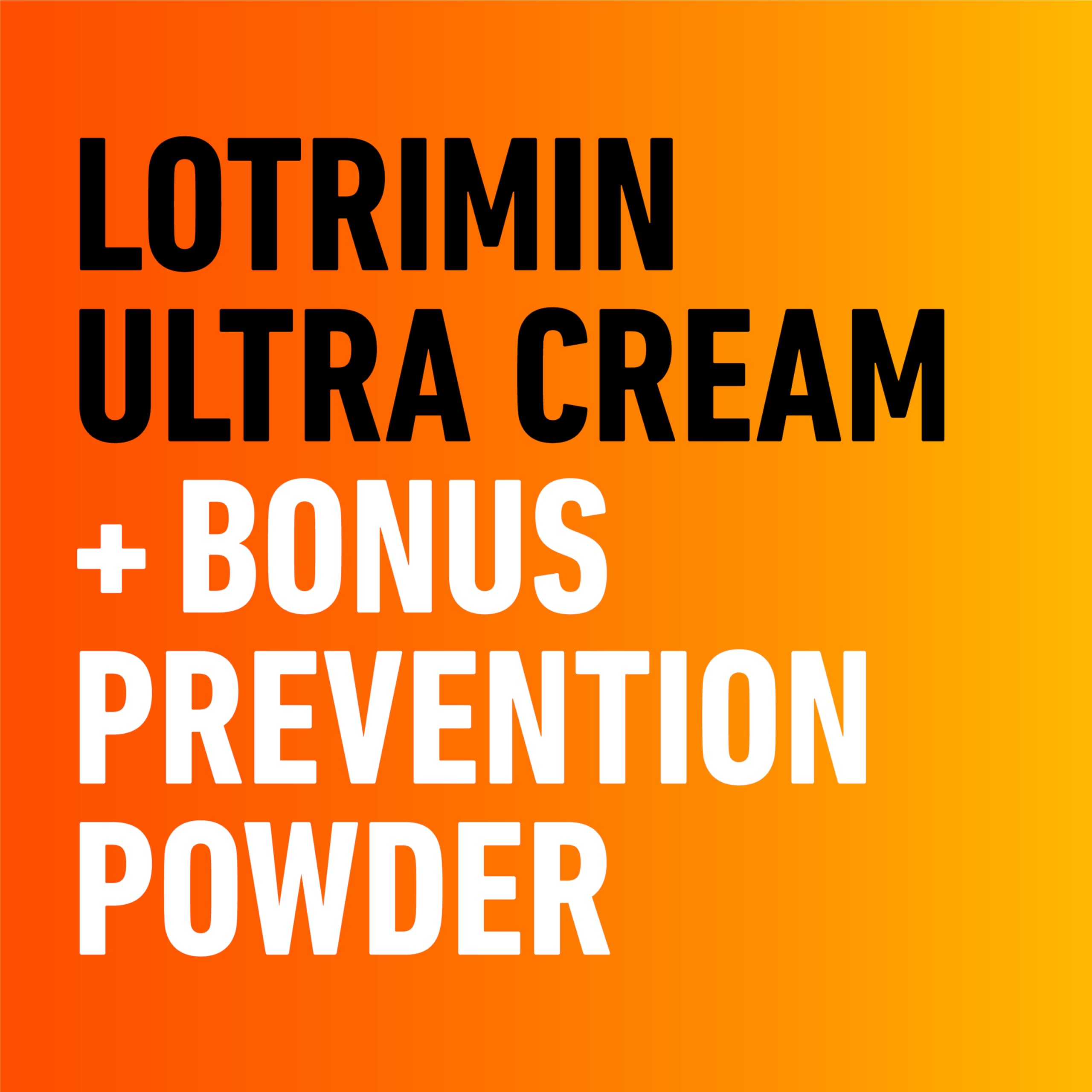 Lotrimin Ultra Athlete's Foot Treatment Cream 1.1oz + Medicated Foot Powder 1oz - Fast Itch Relief for Jock Itch & Ringworm - Daily Prevention for Gym, Pool & Locker Room Use