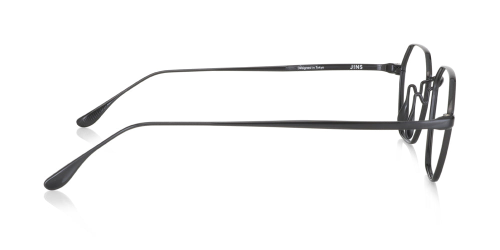 JINS SABAE IPPITSU Geometric Eyeglasses - Stylish Unisex Frame for Work, Reading & Fashion