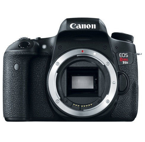Canon EOS Rebel T6s DSLR Camera Body - 24.2MP APS-C Sensor, Wi-Fi & NFC, 19-Point AF - Perfect for Travel Photography, Vlogging & Family Events