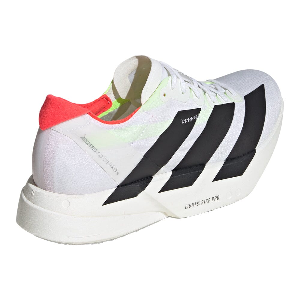 Adidas Adizero Adios Pro 4 Running Shoes for Men - Lightweight Carbon Fiber Racing Sneakers for Marathon & Road Running