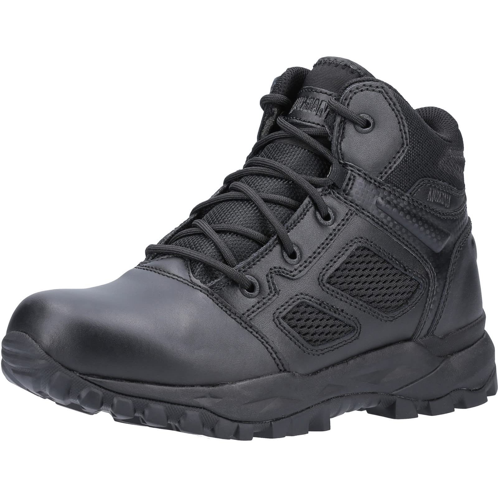 Magnum Men's Elite Spider X 5.0 Tactical Boots - Black | Lightweight & Durable Military Boots for Outdoor, Work & Hiking | Waterproof Safety Footwear for Men