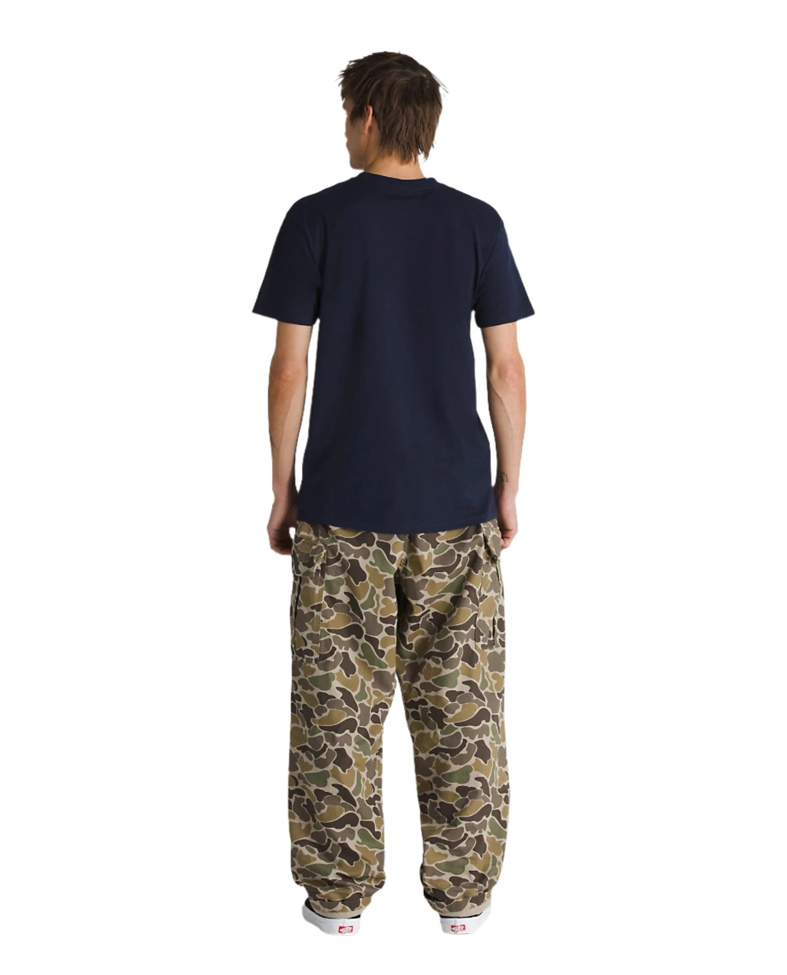VANS Range Cargo Baggy Tapered Elastic Pants with Bungee Cord - Comfortable Streetwear Joggers for Men | Perfect for Urban Fashion, Casual Outfits & Outdoor Activities