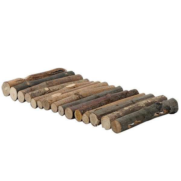 Natural Moss Hollow Tree Twigs - Reptile Lounging Logs for Terrarium, Habitat Decor & Climbing Accessories (Ideal for Bearded Dragons, Geckos & Small Pets)
