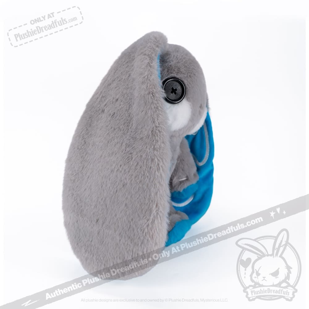 Plushie Dreadfuls Asthma Rabbit V2 - Soft Stuffed Animal Toy for Kids with Asthma Awareness | Cute Comfort Plush for Bedroom Decor, Gift for Children with Breathing Conditions
