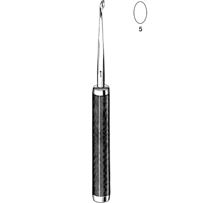 Cobb Bone Curette 11 40 8107 - Surgical Instrument for Orthopedic Procedures | Perfect for Bone Grafting, Debridement & Dental Surgery
