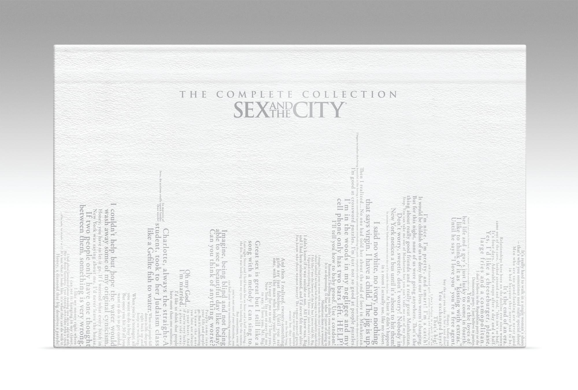 Sex & The City: The Complete Series Deluxe Edition DVD Box Set - Romantic Comedy TV Show for Women, Perfect for Girls Night In & Binge-Watching Parties