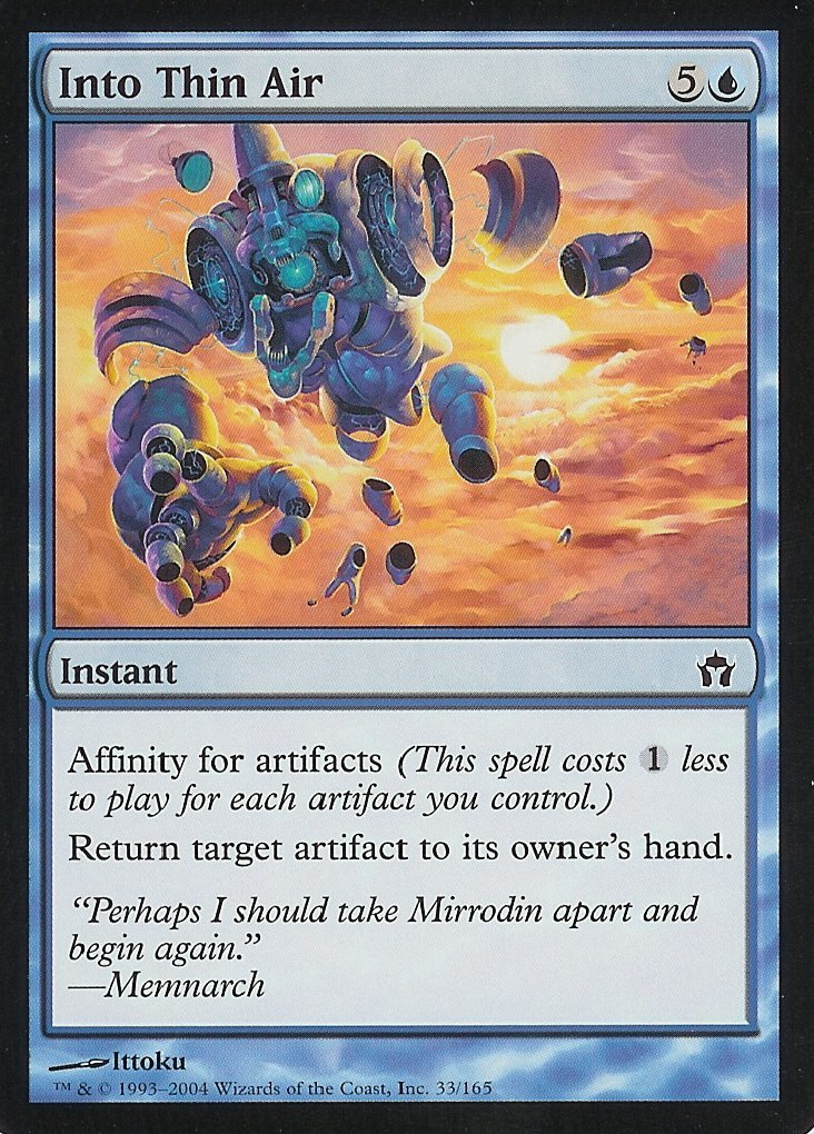 Magic: the Gathering - Into Thin Air - Fifth Dawn Trading Card Game | Collectible Card Game for MTG Players | Perfect for Tournaments & Casual Play