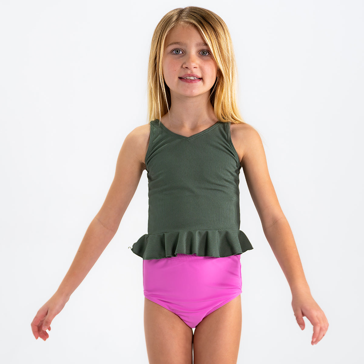 Olive Ribbed