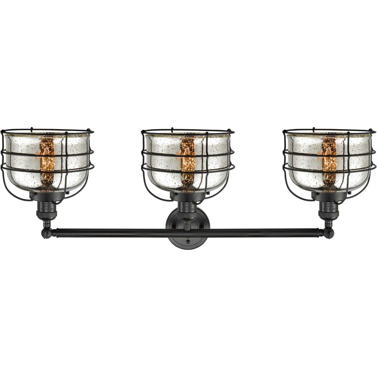 Franklin Restoration Collection 205-BK-G78-CE-LED Modern LED Bathroom Vanity Mirror with Soft Lighting - Perfect for Contemporary Bathrooms & Makeup Areas