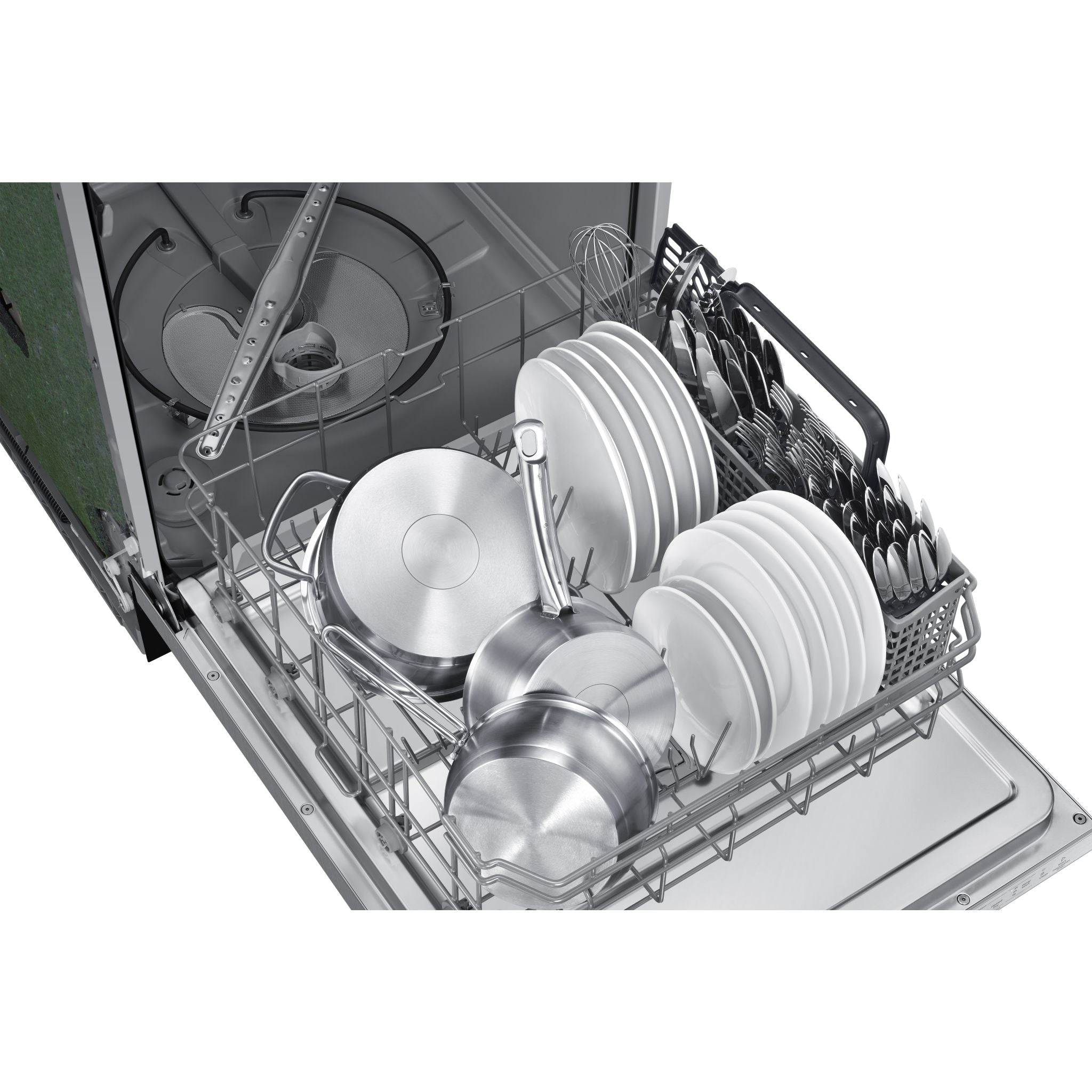 Samsung DW80CG4051SRAA Fingerprint Resistant Stainless Steel Dishwasher - Energy Efficient, Ultra Quiet for Modern Kitchens