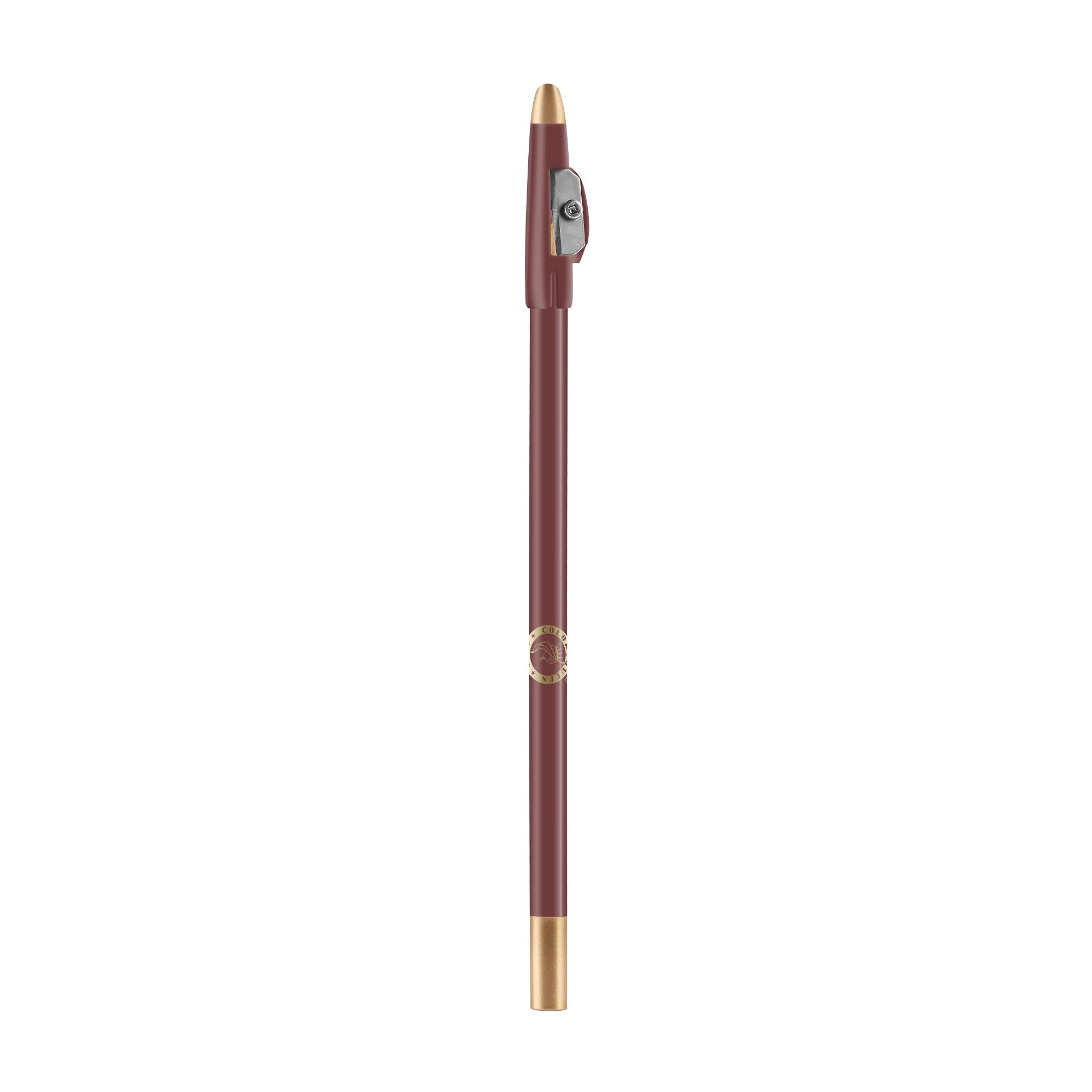 COLORS QUEEN Matte Lip Liner Pencil - 02 Chocolate Brown | Long-Lasting, Waterproof Lipstick Outline for Everyday Makeup & Special Occasions