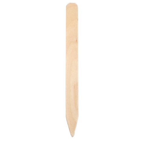Natural Wood Garden Stakes - Pack of 250 - Eco-Friendly Plant Markers for Outdoor Gardening, Labeling Herbs, Vegetables & Flowers - Perfect for Home Gardens, Farms & DIY Projects