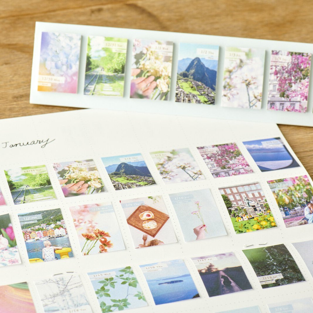Himekuri Calendar 2025 - Japanese Cute Daily Tear-Off Desk Calendar with Inspirational Quotes | Perfect for Office, Home Decor, Gift Idea & Productivity Planning