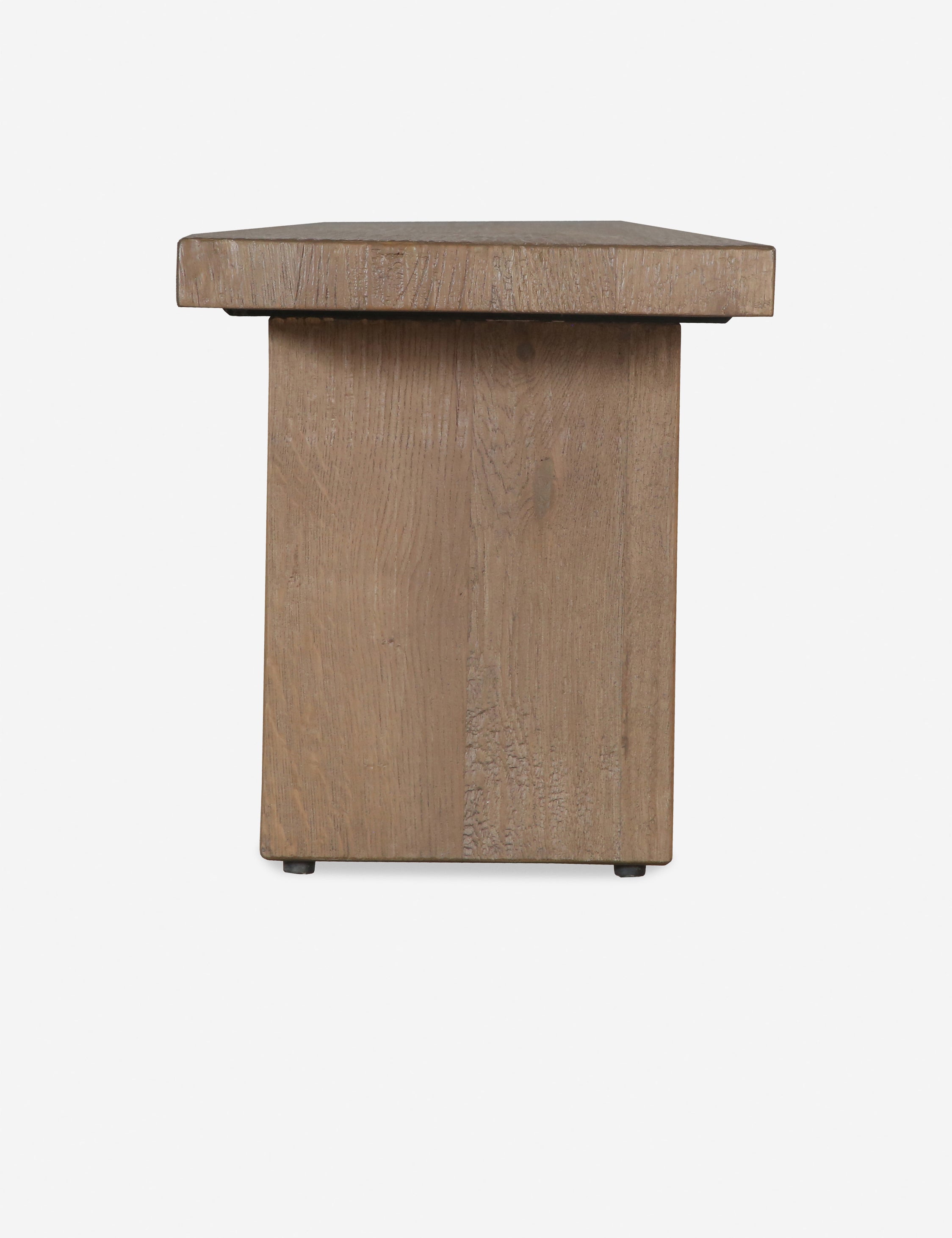 Everett Bench - Modern Wooden Bench with Sturdy Metal Legs for Living Room, Bedroom, or Entryway - Perfect for Home Decor and Extra Seating