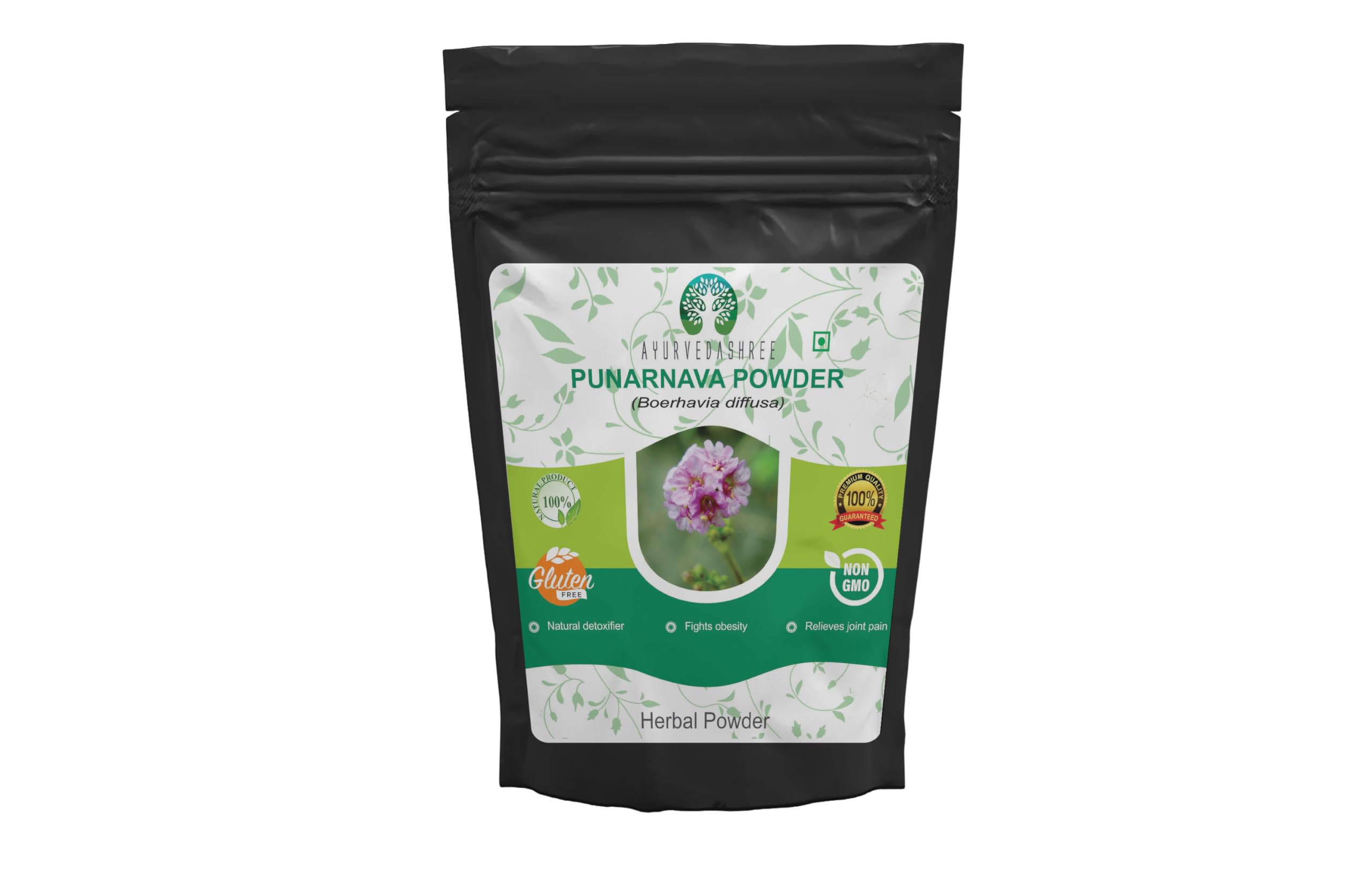 Organic Punarnava Powder (Boerhavia Diffusa) - 50g | Supports Weight Loss, Kidney & Liver Health | Non-GMO, Vegan, Gluten-Free Herbal Supplement | Perfect for Detox Tea & Ayurvedic Remedies