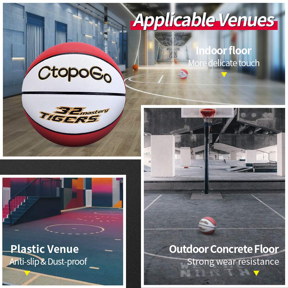 CtopoGo Official Size 7 Basketball - 29.5