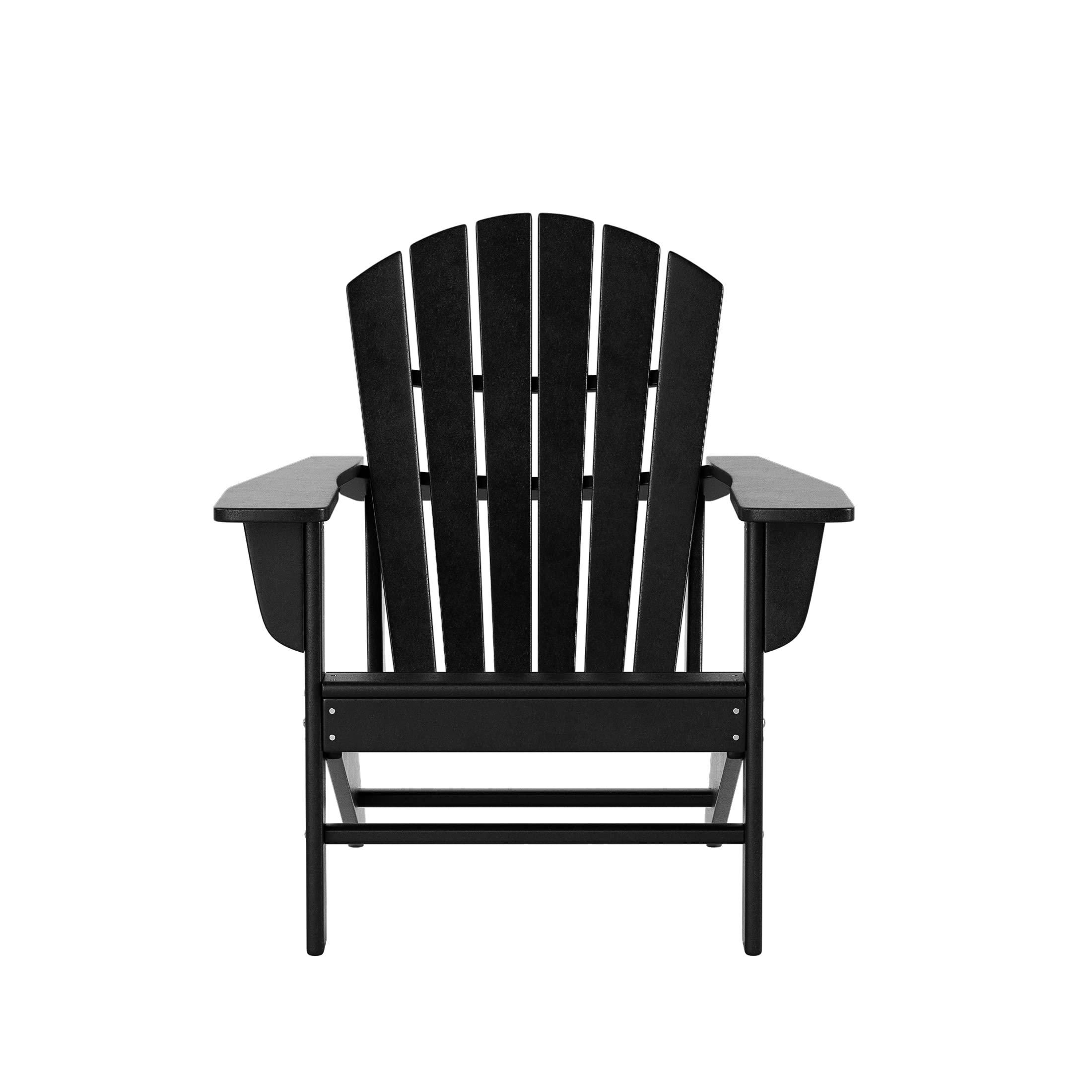 Premium 2-Piece Outdoor Adirondack Chair Set with Side Table - Durable Poly Lumber Seating for Beach, Patio, Garden & Backyard - Classic Retro Loungers Perfect for Relaxing, Sunbathing & Outdoor Entertaining