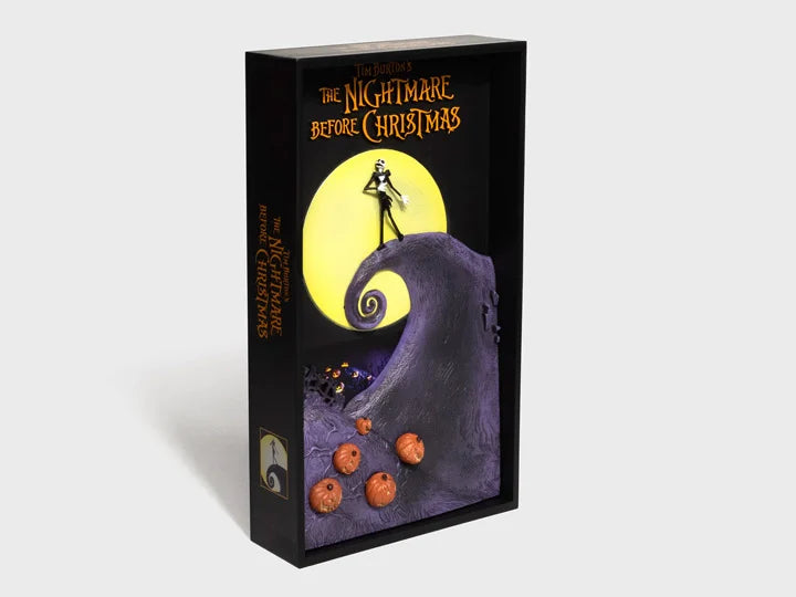 The Nightmare Before Christmas 3D Wall Decor - Gothic Halloween & Christmas Home Decoration for Living Room, Bedroom, and Party