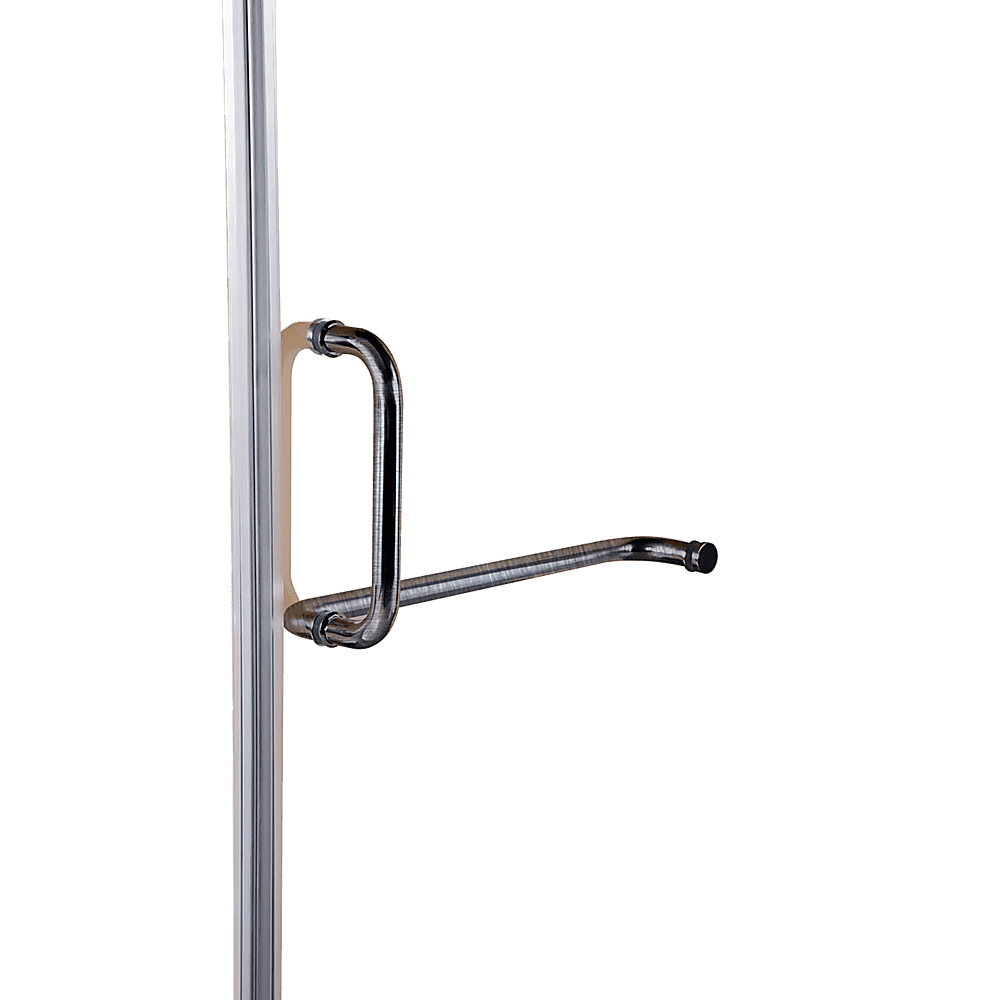 10mm Frameless Glass Shower Screen 1000x1000mm - Premium Bathroom Enclosure by Della Francesca | Perfect for Modern Walk-in Showers & Spa-Like Bathroom Upgrades