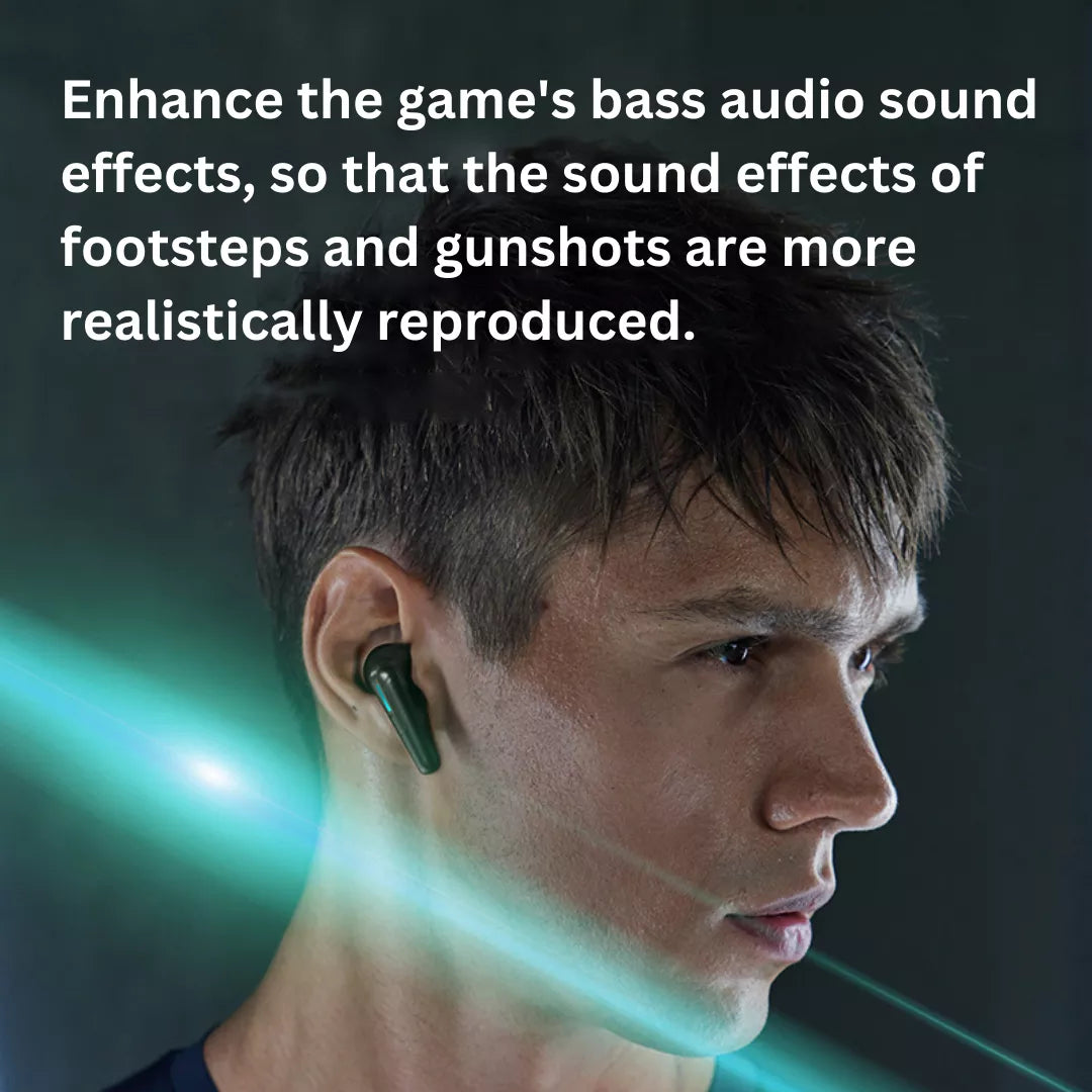 Sanag H6S Wireless Bluetooth Earbuds, Half In-Ear TWS Gaming Headphones with Low Latency - Perfect for Gaming, Workouts & Commuting