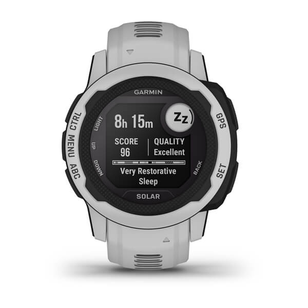 Garmin Instinct 2S Solar Smartwatch - Rugged GPS Watch with Solar Charging, Health Monitoring & Fitness Tracking - Perfect for Hiking, Running, Outdoor Adventures & Everyday Wear