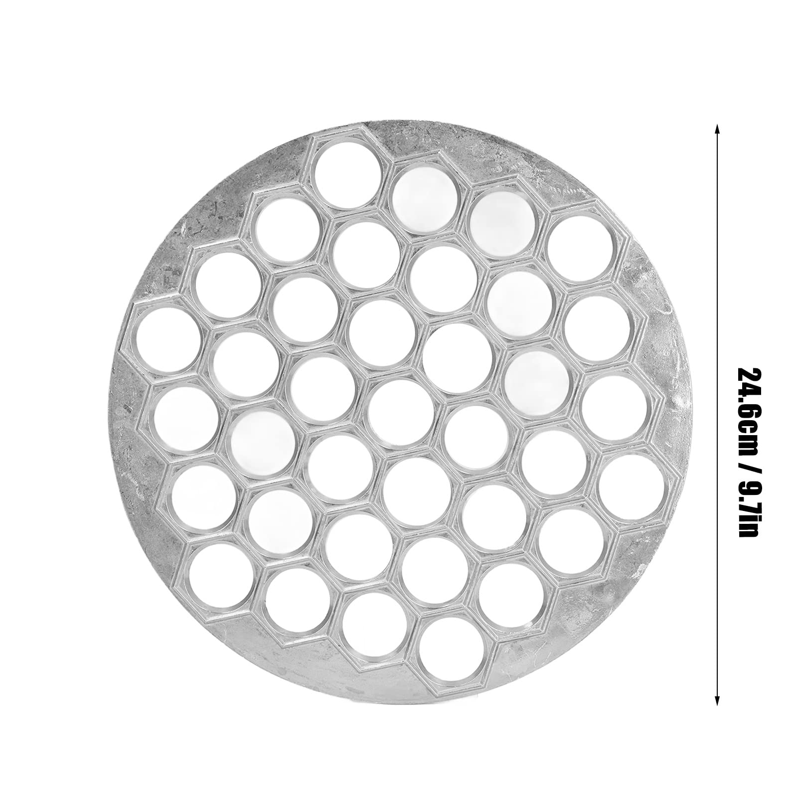 Russian Pelmeni Maker - Metal Dumpling Mold & Ravioli Cutter for Siberian Meat Dumplings | Perfect for Homemade Dumplings, Pierogi & Pasta Making