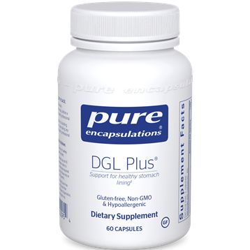 DGL Plus 60 Capsules - Natural Digestive Support for Acid Reflux & Stomach Comfort - Perfect for Heartburn Relief, Gastric Health & Daily Wellness