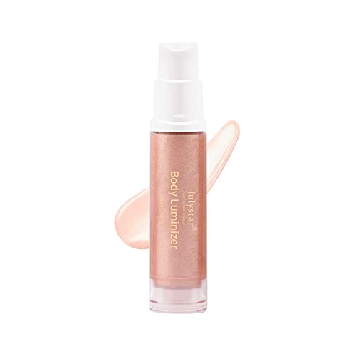 Waterproof Liquid Highlighter Makeup - 10ml Smooth Glow Foundation for Face & Body, Moisturizing & Long-Lasting (Shade: White, One Size) - Perfect for Daily Wear, Parties & Photo Shoots