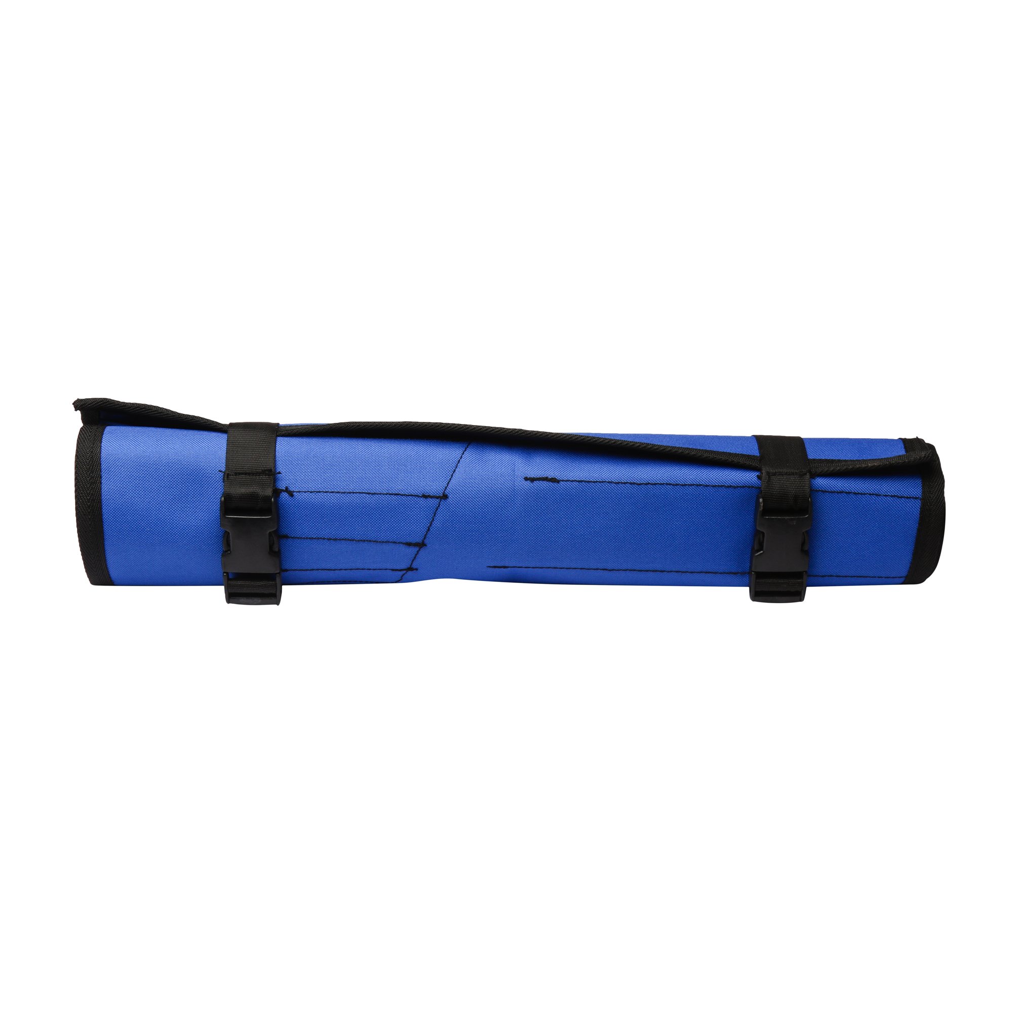 Heavy Duty 18 Oz. Waterproof Tool Bag - 28 Pockets Organizer for Wrenches & Tools - Blue (Ideal for Mechanics & DIY)