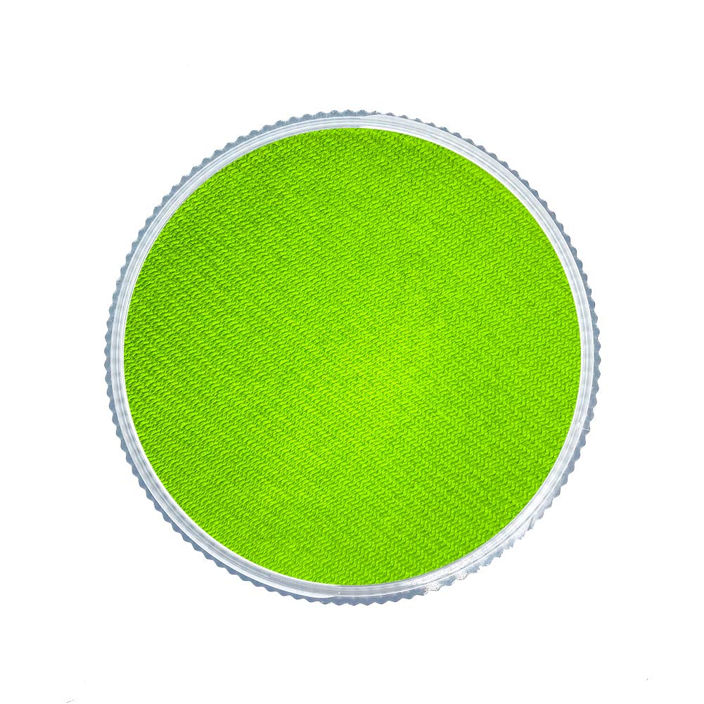 TAG Face Paints - Professional Light Green Water-Based Face Paint (32g/1.13oz) | Safe for Kids & Adults | Perfect for Halloween, Cosplay & Face Painting Parties