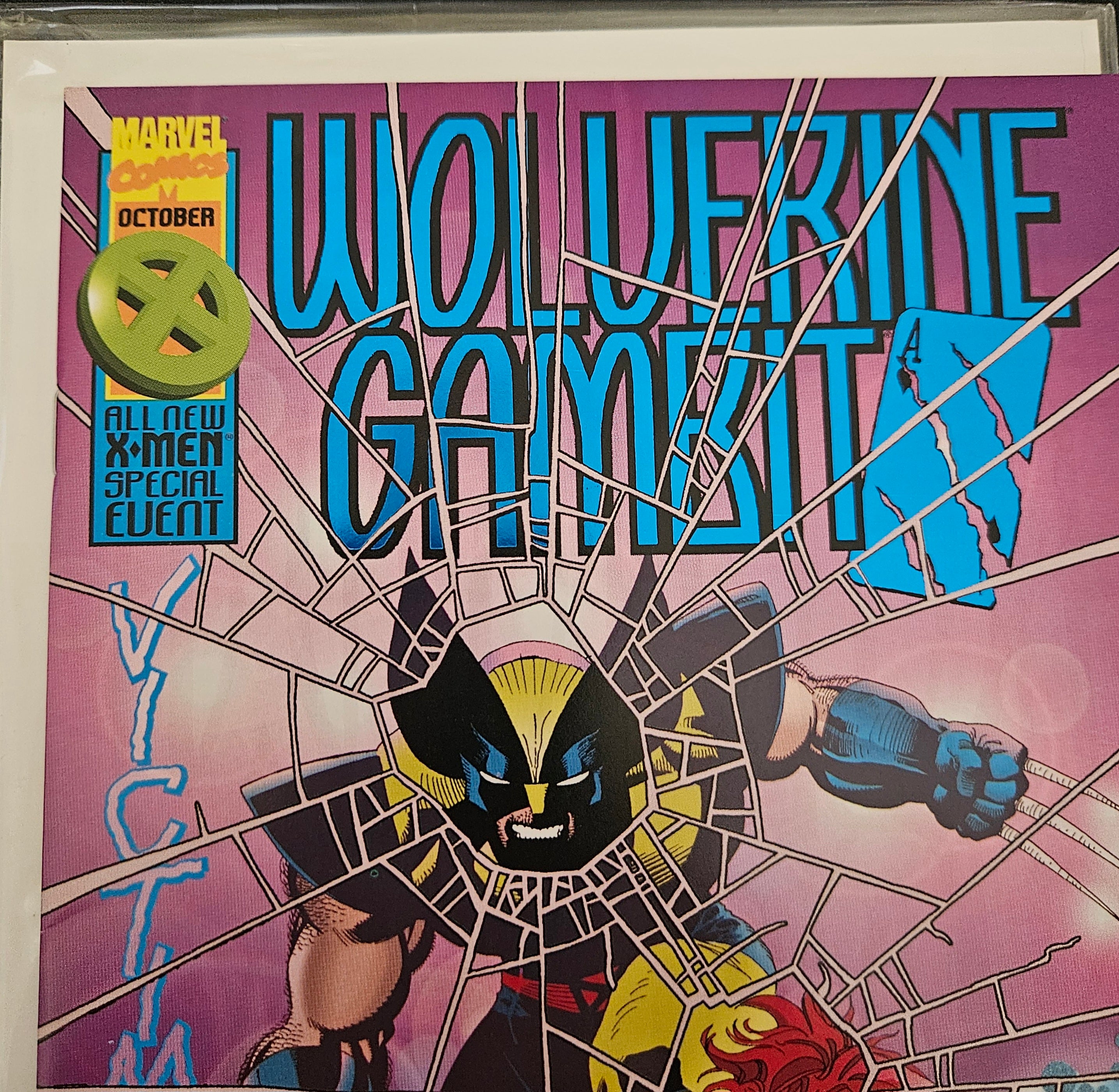 Wolverine & Gambit Comic Book #2 of 4 | Marvel Comics | October 1995 | Collectible Vintage Comic for Marvel Fans & Comic Book Collectors