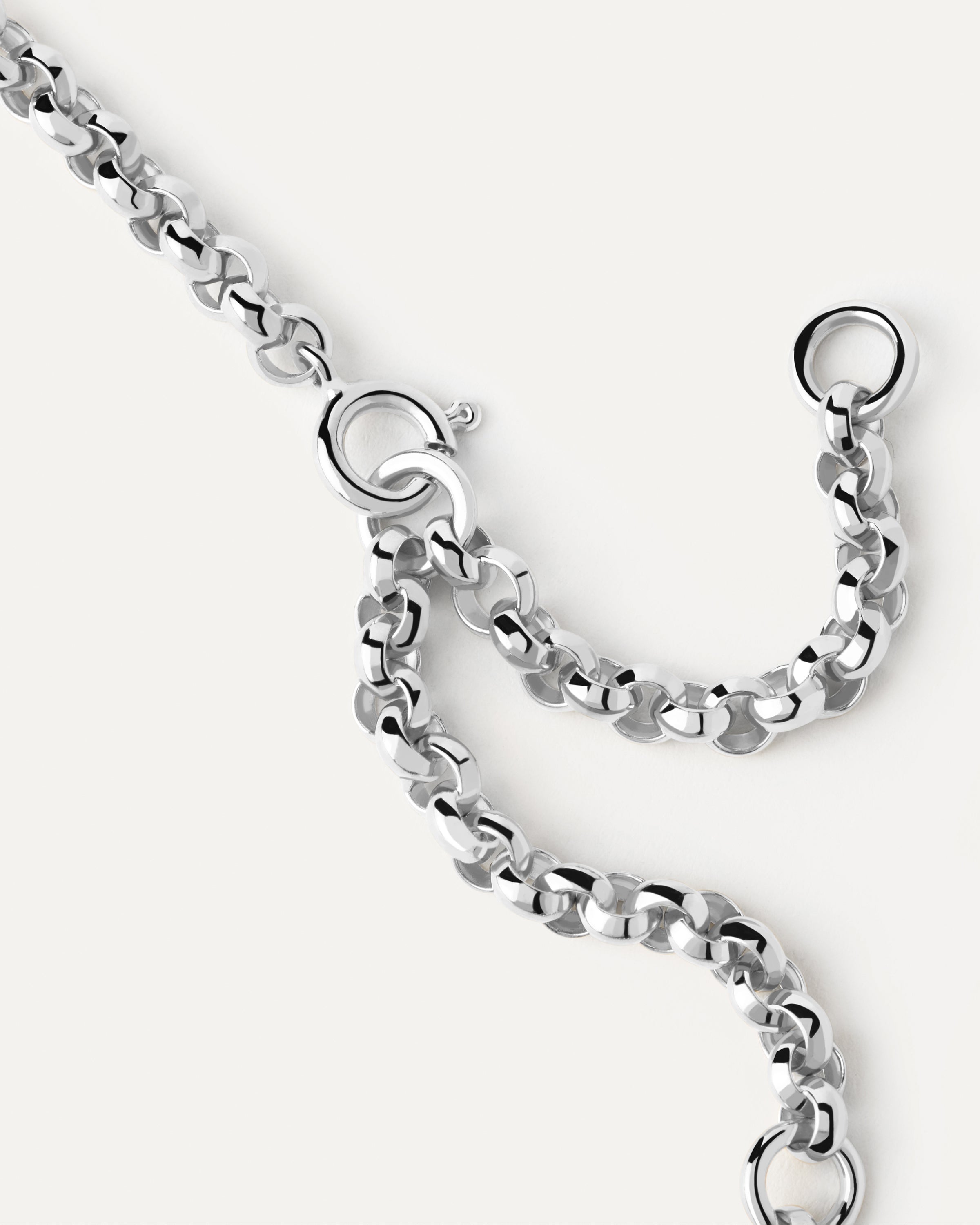 Jazz Silver Chain Necklace for Women - Sterling Silver 925 Layering Necklace, Dainty Minimalist Jewelry Gift for Her - Perfect for Everyday Wear, Date Night & Special Occasions